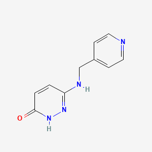 6-((Pyridin-4-ylmethyl)amino)pyridazin-3-ol