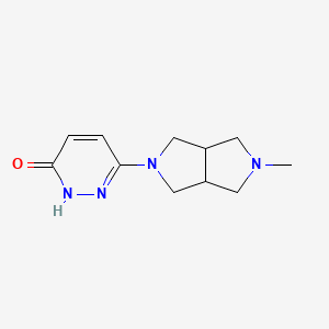 6-(5-methylhexahydropyrrolo[3,4-c]pyrrol-2(1H)-yl)pyridazin-3-ol