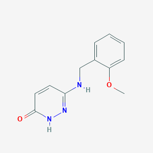 6-((2-Methoxybenzyl)amino)pyridazin-3-ol