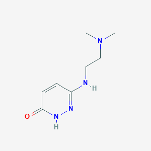 molecular formula C8H14N4O B1479377 6-((2-(Dimethylamino)ethyl)amino)pyridazin-3-ol CAS No. 2098049-85-3