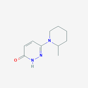 molecular formula C10H15N3O B1479379 6-(2-Methylpiperidin-1-yl)pyridazin-3-ol CAS No. 2092564-09-3