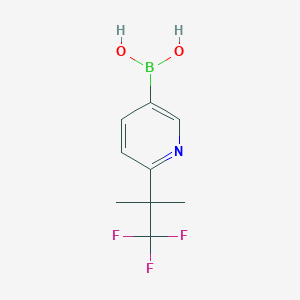 6-(1,1,1-Trifluoro-2-methylpropan-2-yl)pyridin-3-ylboronic acid