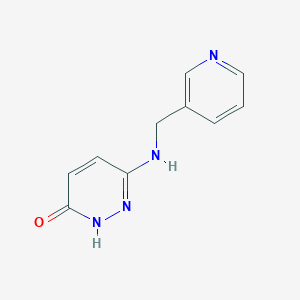 6-((Pyridin-3-ylmethyl)amino)pyridazin-3-ol