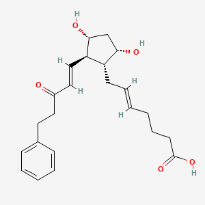 (E)-7-[(1R,2R,3R,5S)-3,5-dihydroxy-2-[(E)-3-oxo-5-phenylpent-1-enyl]cyclopentyl]hept-5-enoic acid