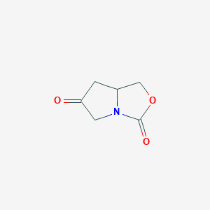 1,5,7,7a-Tetrahydropyrrolo[1,2-c][1,3]oxazole-3,6-dione