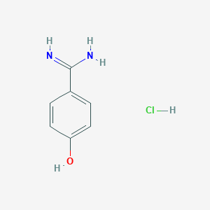 molecular formula C7H9ClN2O B014794 4-羟基苯甲酰胺盐酸盐 CAS No. 38148-63-9