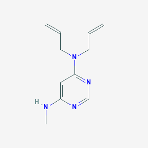 N4,N4-diallyl-N6-methylpyrimidine-4,6-diamine