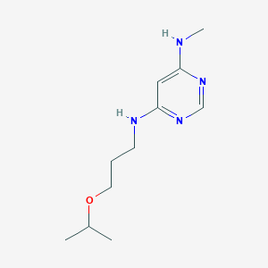 N4-(3-isopropoxypropyl)-N6-methylpyrimidine-4,6-diamine