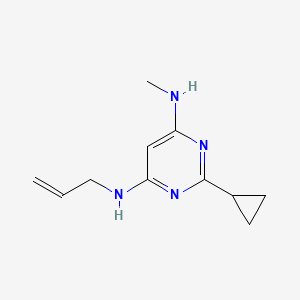 N4-allyl-2-cyclopropyl-N6-methylpyrimidine-4,6-diamine
