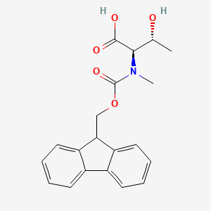 (2R,3R)-2-[9H-fluoren-9-ylmethoxycarbonyl(methyl)amino]-3-hydroxybutanoic acid