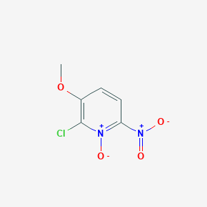 2-Chloro-3-methoxy-6-nitropyridine1-oxide