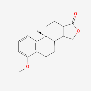 (9bS)-6-methoxy-9b-methyl-3,3b,4,5,10,11-hexahydronaphtho[2,1-e][2]benzofuran-1-one