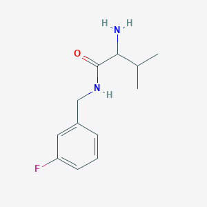 (S)-2-Amino-N-(3-fluorobenzyl)-3-methylbutanamide