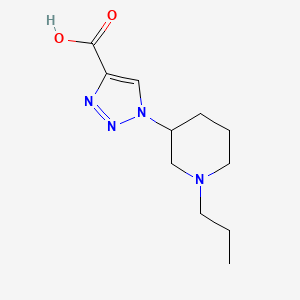 1-(1-propylpiperidin-3-yl)-1H-1,2,3-triazole-4-carboxylic acid