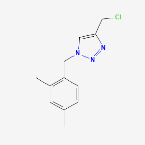 4-(chloromethyl)-1-(2,4-dimethylbenzyl)-1H-1,2,3-triazole