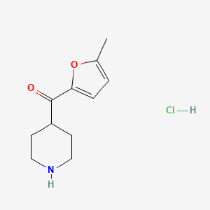(5-Methylfuran-2-yl)(piperidin-4-yl)methanone hydrochloride