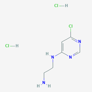 N1-(6-chloropyrimidin-4-yl)ethane-1,2-diamine dihydrochloride