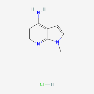 1-methyl-1H-pyrrolo[2,3-b]pyridin-4-amine hydrochloride