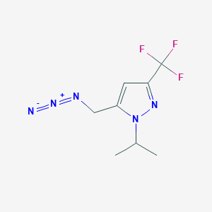 5-(azidomethyl)-1-isopropyl-3-(trifluoromethyl)-1H-pyrazole