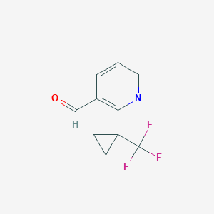 2-(1-(Trifluoromethyl)cyclopropyl)nicotinaldehyde