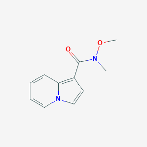 N-Methoxy-N-methylindolizine-1-carboxamide