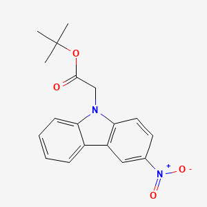 tert-butyl (3-nitro-9H-carbazol-9-yl)acetate