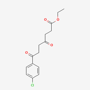 Ethyl 7-(4-chlorophenyl)-4,7-dioxoheptanoate