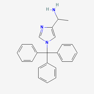 1-(1-Trityl-1H-imidazol-4-YL)-ethylamine