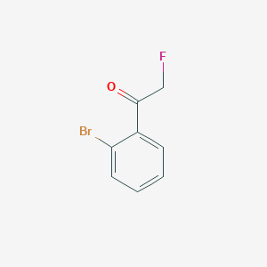 B147960 1-(2-Bromophenyl)-2-fluoroethanone CAS No. 135774-34-4