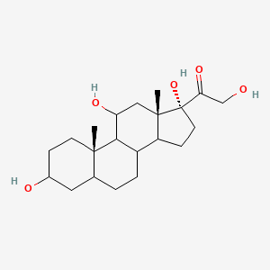 molecular formula C21H34O5 B14796249 Allo-3a-tetrahydro Cortisol 