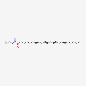 molecular formula C24H41NO2 B14796415 N-(2-hydroxyethyl)docosa-7,10,13,16-tetraenamide 