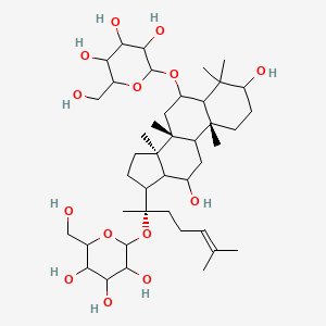 molecular formula C42H72O14 B14796497 Panaxoside A;Panaxoside Rg1 