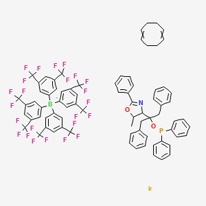 molecular formula C77H58BF24IrNO2P- B14796527 ThrePHOX 