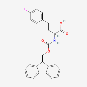 2-(9H-fluoren-9-ylmethoxycarbonylamino)-4-(4-iodophenyl)butanoic acid