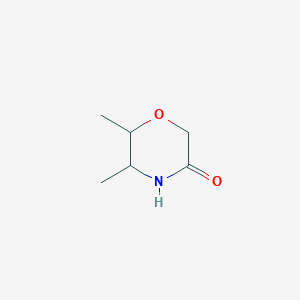 5,6-Dimethylmorpholin-3-one