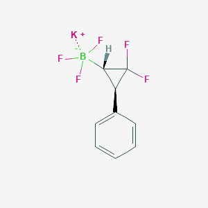 Potassium ((1S,3R)-2,2-difluoro-3-phenylcyclopropyl)trifluoroborate