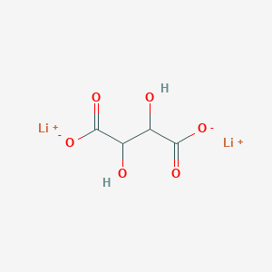 molecular formula C4H4Li2O6 B147969 酒石酸二锂 CAS No. 868-17-7