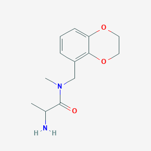 2-amino-N-(2,3-dihydro-1,4-benzodioxin-5-ylmethyl)-N-methylpropanamide