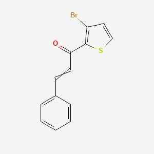 1-(3-Bromothiophen-2-yl)-3-phenylprop-2-en-1-one