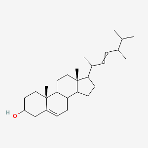 (10R,13R)-17-(5,6-dimethylhept-3-en-2-yl)-10,13-dimethyl-2,3,4,7,8,9,11,12,14,15,16,17-dodecahydro-1H-cyclopenta[a]phenanthren-3-ol