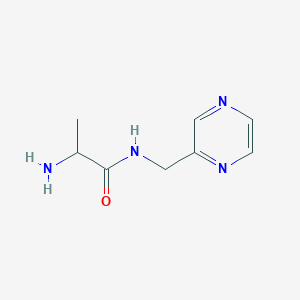 Propanamide, 2-amino-N-(2-pyrazinylmethyl)-