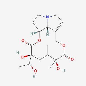 (1R,4S,7R,17R)-4,7-dihydroxy-4-[(1R)-1-hydroxyethyl]-6,7-dimethyl-2,9-dioxa-14-azatricyclo[9.5.1.014,17]heptadec-11-ene-3,8-dione