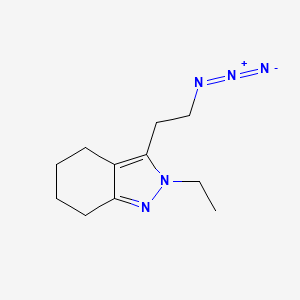 3-(2-azidoethyl)-2-ethyl-4,5,6,7-tetrahydro-2H-indazole