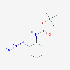 Carbamic acid, N-[(1S,2R)-2-azidocyclohexyl]-, 1,1-dimethylethyl ester