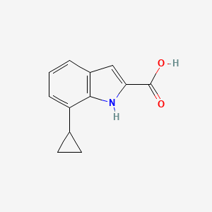 7-Cyclopropyl-1H-indole-2-carboxylic acid