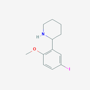 2-(5-Iodo-2-methoxyphenyl)piperidine