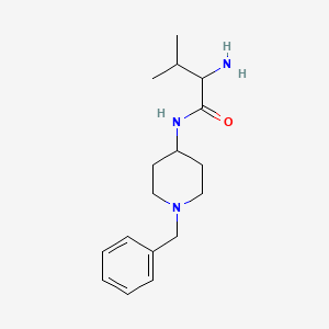 2-amino-N-(1-benzylpiperidin-4-yl)-3-methylbutanamide