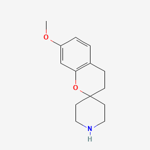 7-Methoxy-2-spiro(piperidine-4-yl)-benzopyran