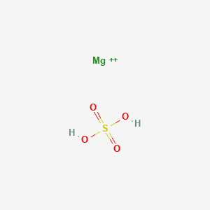 molecular formula MgSO4<br>MgO4S B147977 Magnesium sulfate CAS No. 7487-88-9