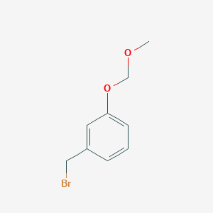 molecular formula C9H11BrO2 B14797758 1-(Bromomethyl)-3-(methoxymethoxy)benzene 